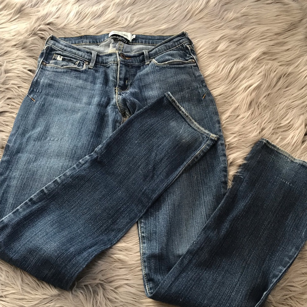 Abercrombie kids straight legged jeans